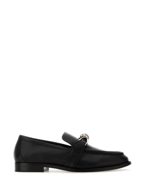 Bottega Veneta Bottega Veneta Men Black Leather Astraire Loafers