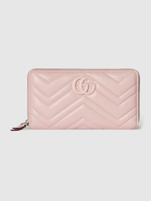 GUCCI GG Marmont zip around wallet