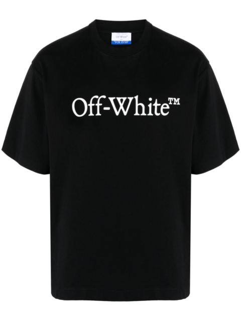 Off-White Off-White Men Big Bookish Cotton T-Shirt