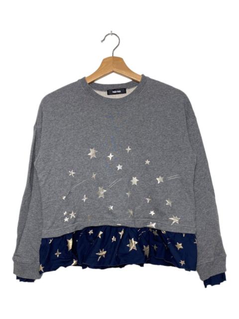 ISSEY MIYAKE Vintage Ne-net Issey Miyake Stars Crewneck