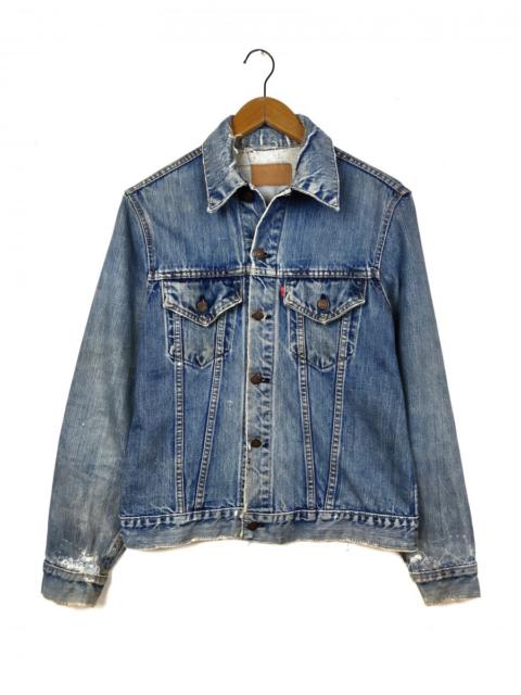 Levi's Distressed Trucker Denim Jeans Jacket