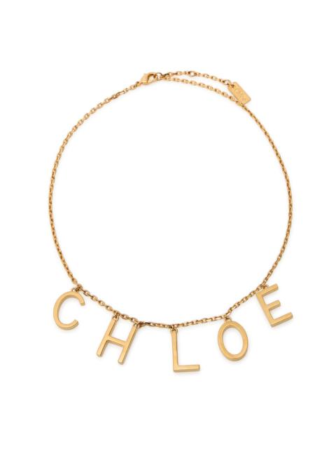 Chloé Chloe The Chloé Letters Necklace