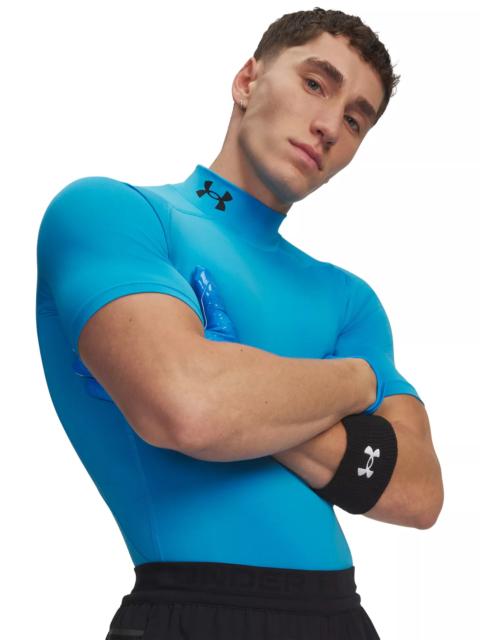Under Armour Under Armour Men's HeatGear Mock Neck Short Sleeve Compression Shirt