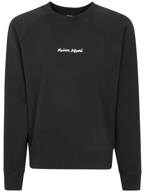 Maison Kitsuné Maison Kitsune Embroidery Oversize Reglan Sweatshirt