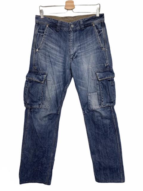 Other Designers Japanese Brand - Flash Report Denim Cargo Pant Kapital Style