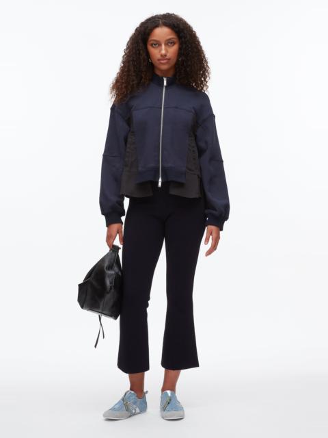 3.1 Phillip Lim Terry Hybrid Zip Up