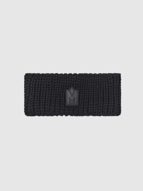 MACKAGE SIM-Z Rib knit merino wool headband