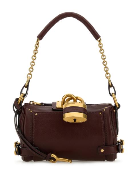 Chloé Brown leather small Paddington shoulder bag