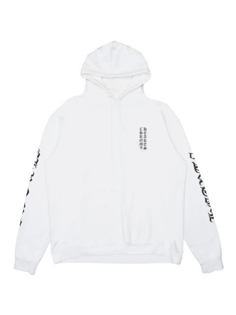 Chrome Hearts Pullover Hoodie Logo Print "White"