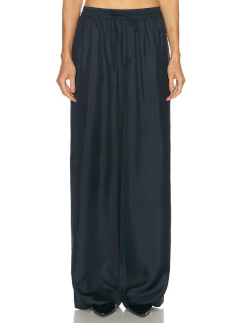 RÓHE Wide Leg Silk Trouser