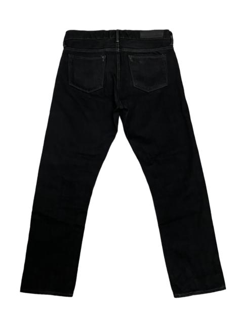 Other Designers Vintage - Vintage Kuro Aulick Selvedge SuperBlack Denim Jeans