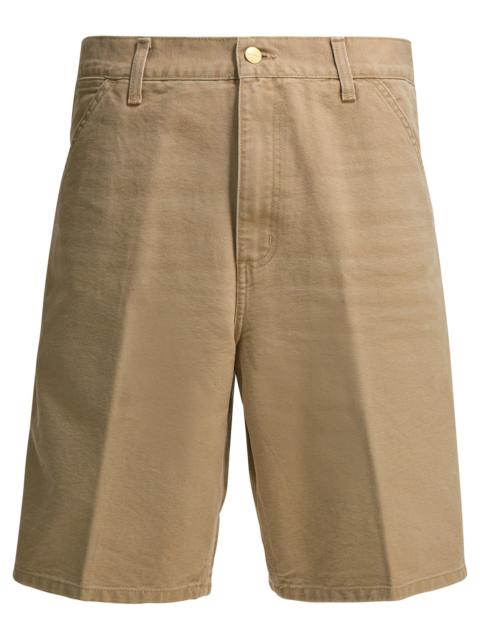 Carhartt WIP Carhartt WIP Single Knee Shorts Beige Men