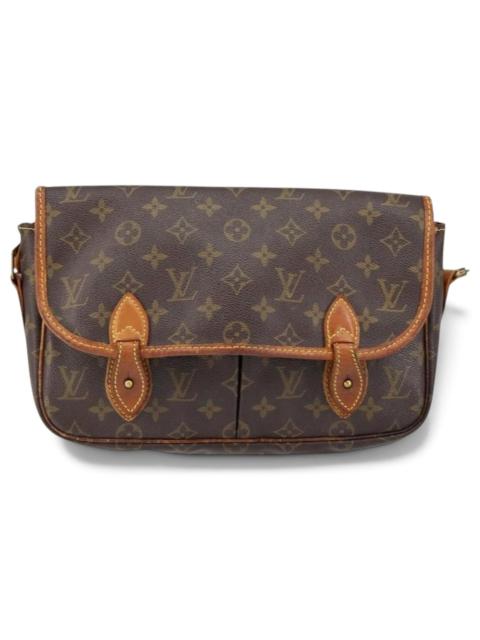 Louis Vuitton Gibeciere leather handbag
