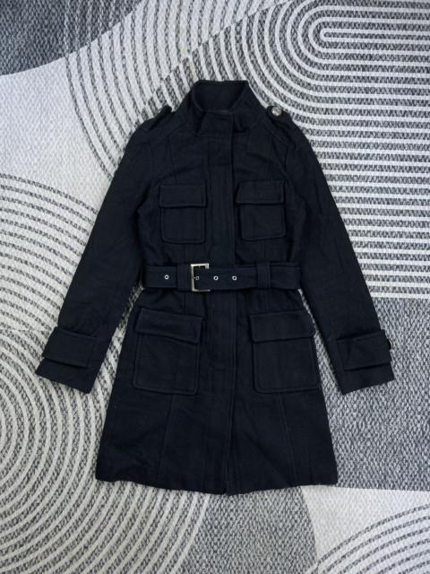 Other Designers Minimum Black Wool Long Coat Jacket