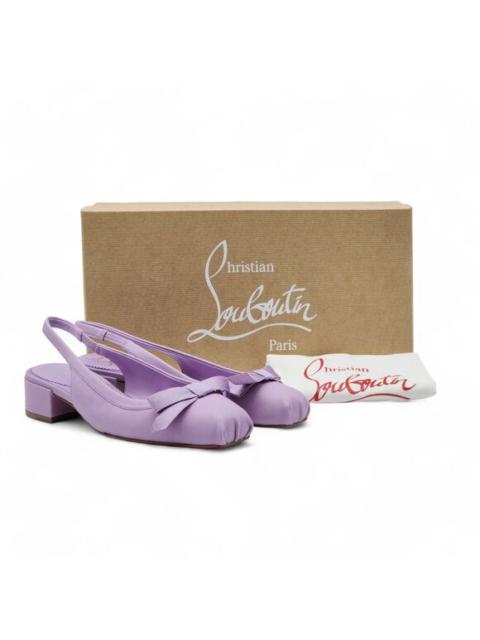 Christian Louboutin Christian Louboutin Mamaflirt Sling Pumps 30mm - Leather - Lilac 36 5.5 US $845