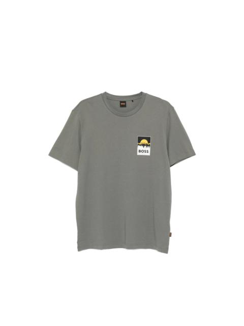 BOSS Boss Grey T-Shirts & Vests - T-Shirts Men