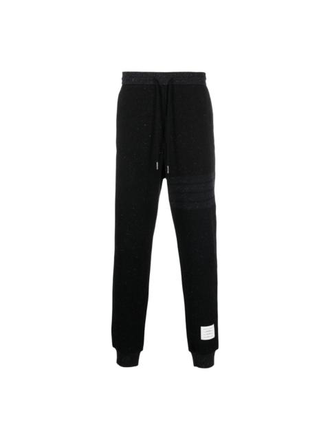 Thom Browne Silk Flecked Loopback 4-Bar Sweatpants Men