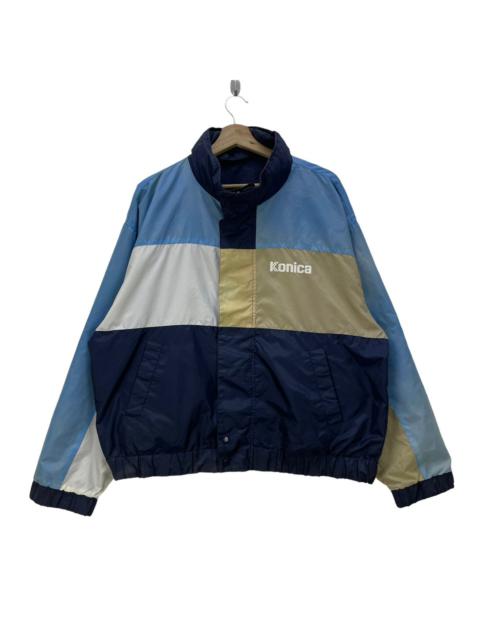 Other Designers Vintage Konica Minolta Reversible Colour Block Light Jacket