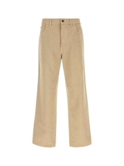 Prada Prada Men Beige Cotton Pant