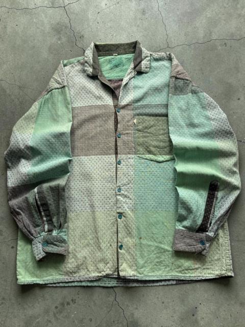 Kapital Vintage 90s Boro Sashiko Long Sleeve Shirt Kapital Style