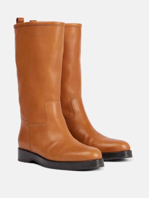 Loro Piana John leather boots