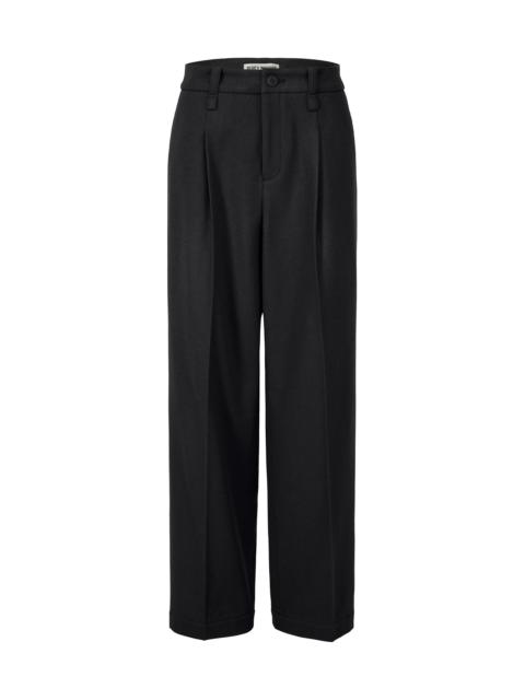 ISSEY MIYAKE WOOL TWEED PANTS