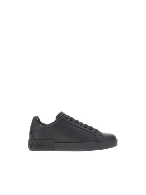Dolce & Gabbana Dolce&Gabbana Men 'Portofino' Leather Sneakers