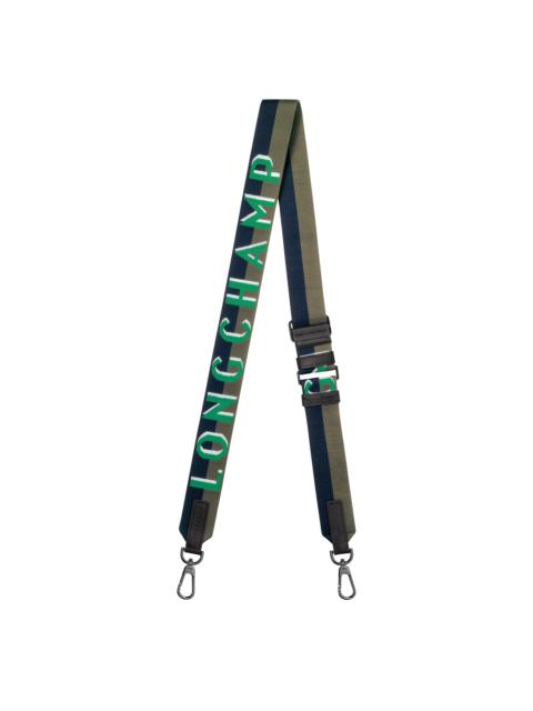 Longchamp Longchamp Shadow Shoulder strap Green - Canvas