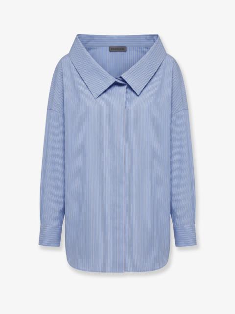 BALENCIAGA Balenciaga Oversized Cotton Stole Shirt