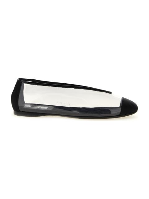 Moschino Pvc Ballet Flats