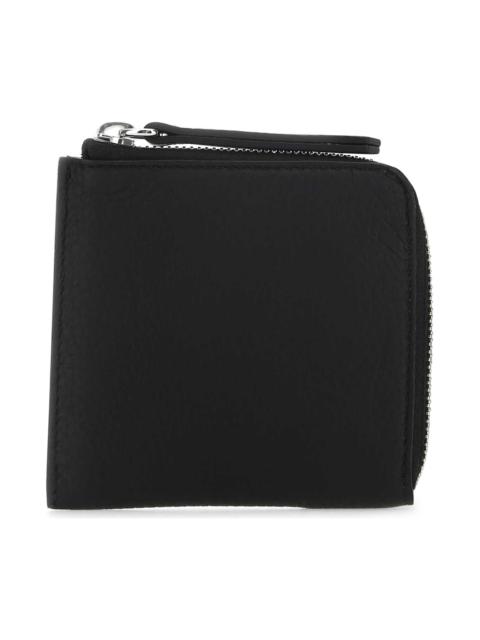 Black Leather Card Holder