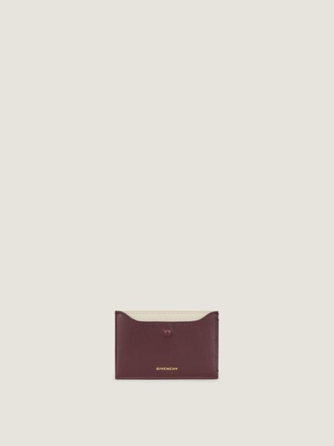 Givenchy DAY CARD HOLDER IN SHINY LEATHER
