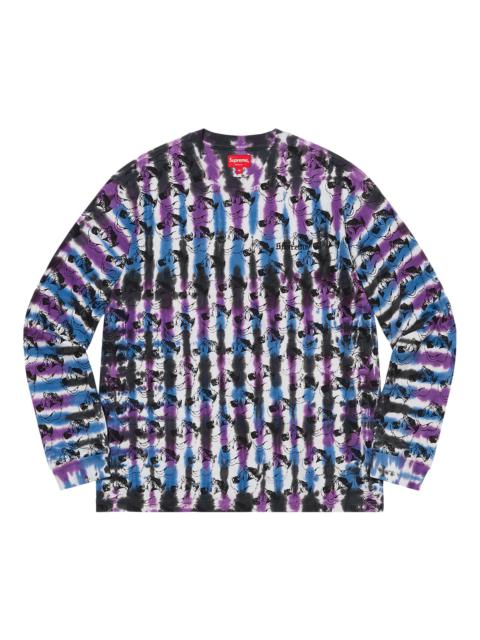 Supreme Supreme Dyed Bear Long-Sleeve Tee 'White'