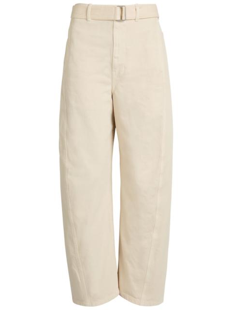 Lemaire Lemaire Twisted Belted Denim Trousers