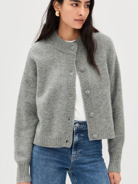 FRAME The Cashmere Fleck Cardigan