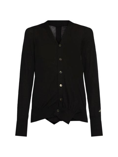 Yohji Yamamoto cotton cardigan