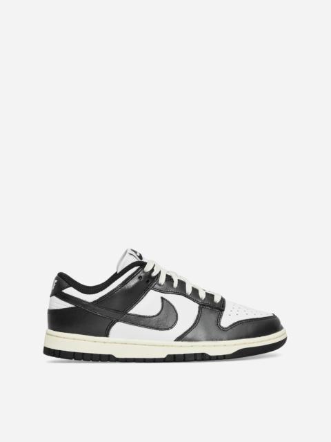 Nike Women's Dunk Low Premium Sneakers White / Black / Coconut Milk