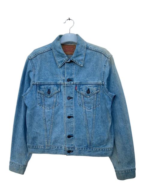 Other Designers Vintage Levis Big E Sun Faded Trucker Jacket