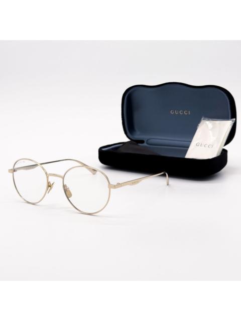 GUCCI NEW GUCCI GG0337S 001 SUNGLASSES UNISEX GOLD EYEWEAR