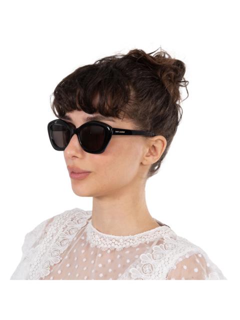 SAINT LAURENT Saint Laurent Grey Cat Eye Ladies Sunglasses SL 68 001 54