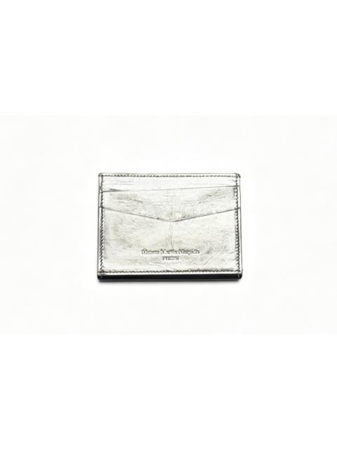 Maison Margiela Maison Martin Margiela Silver Metallic Leather Wallet