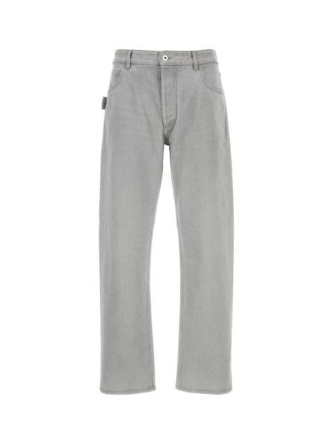 Bottega Veneta Man Light Grey Denim Jeans