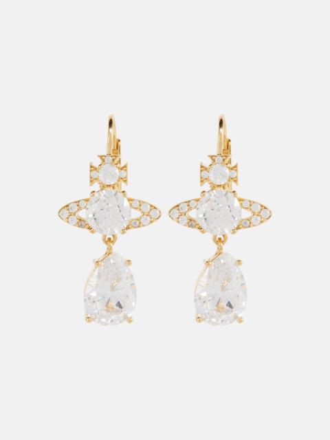 Vivienne Westwood Orb embellished earrings