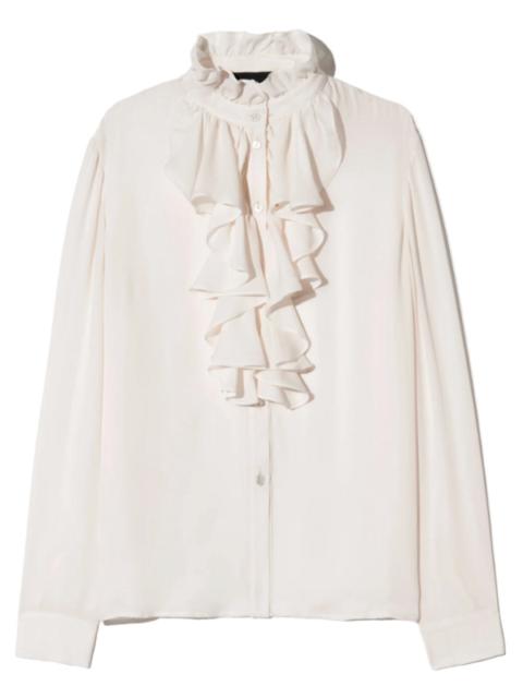 NILI LOTAN Lily Blouse in Ivory