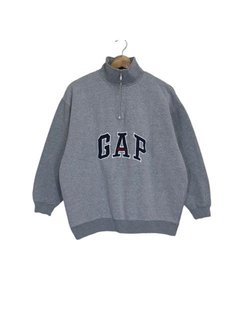 Other Designers GAP BIG LOGO HALFZIP SWEATSHIRT