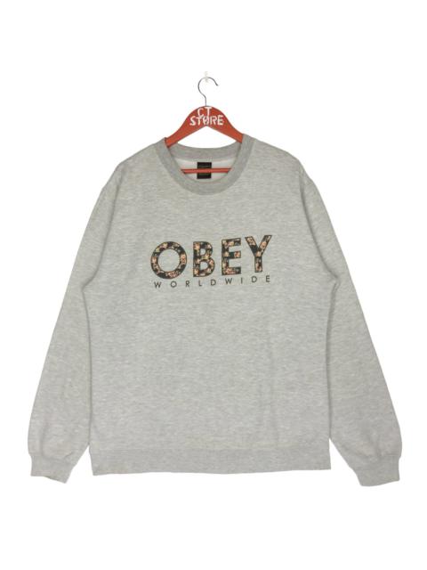 Other Designers Obey - Obey Worldwide Sweatshirt Big Logo