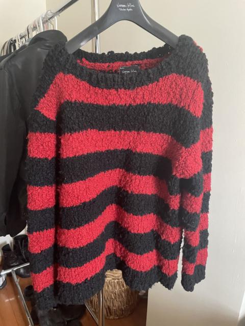 NUMBER (N)INE A/W03 “Touch Me I’m Sick” Cobain Grunge Runway Knit Sweater