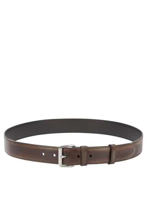Prada Prada Leather Belt Brown Men