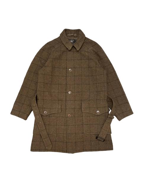 Other Designers Double RL RRL Ralph Lauren Wool Belted Overcoat Brown