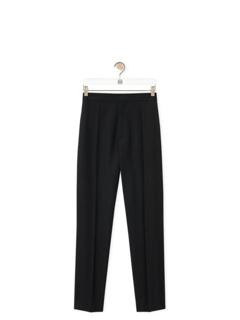 Tuxedo trousers in wool